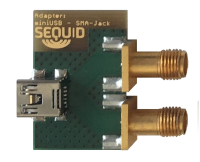 Mini-USB Jack to SMA Adapter.
